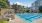 Shimmering resort-style pool