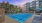 Shimmering resort-style pool