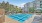 Shimmering resort-style pool